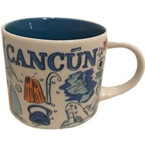 Starbucks Been There Series Cancun Ceramic Mug, 14 Oz
